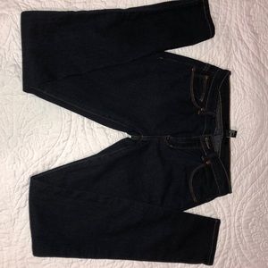 Dark skinny jeans